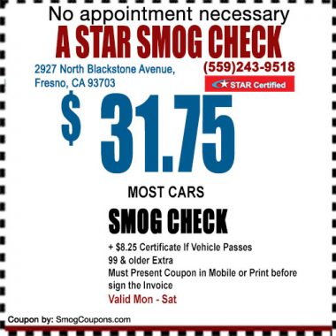 31 75 Dmv Smog Checks Smog Test Only